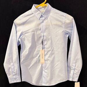 Calvin Klein Men's Light Blue Dress Shirt